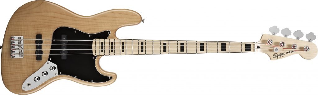 SQUIER VINTAGE MODIFIED JAZZ BASS NATURAL