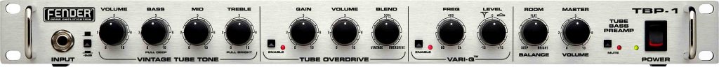 PREAMPLIFICATORE PER SISTEMA A RACK (Fender TBP-1 Tube Bass Preamp)