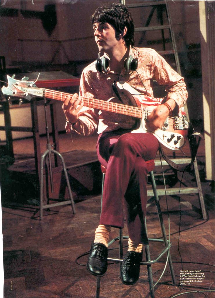 PAUL McCARTNEY (RICKENBACKER 4001S)