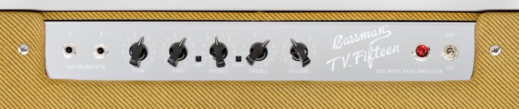 CONTROLLI DI TONO PASSIVI (BASS - MIDDLE - TREBLE) - FENDER BASSMAN