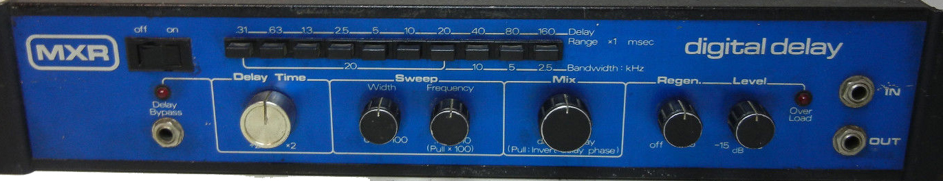 MXR DIGITAL DELAY MODEL 113